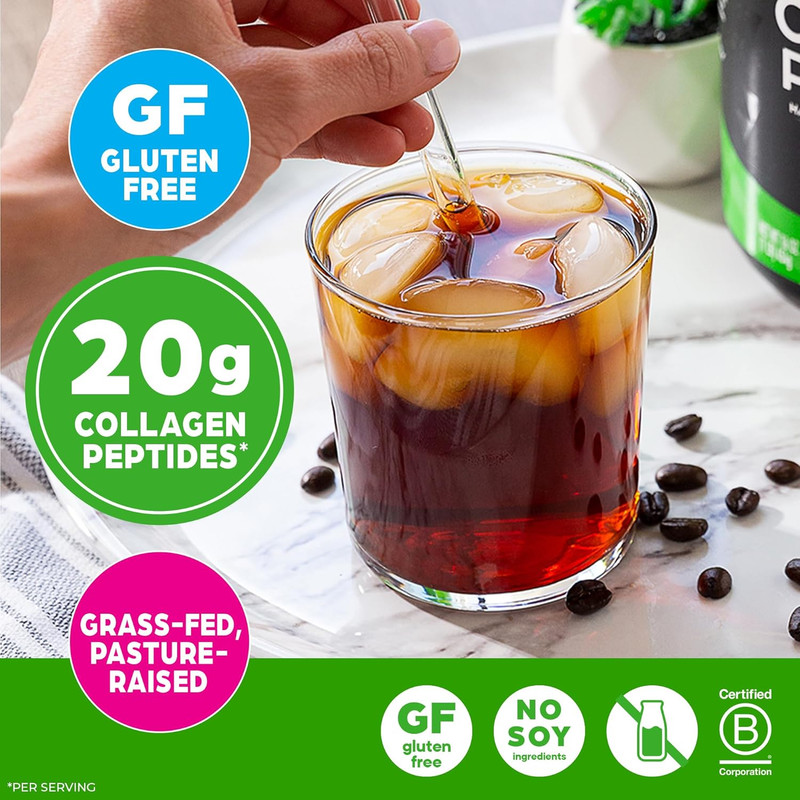 Orgain Hydrolyzed Collagen Peptides Powder for Women & Men, 20G Grass Fed Collag gallery