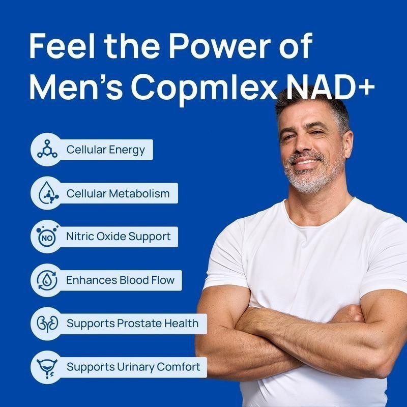 Selerb NAD+ Supplement for Men-With Liposomal-NAD+,CoQ10, L-Carnitine, L-Arginin gallery