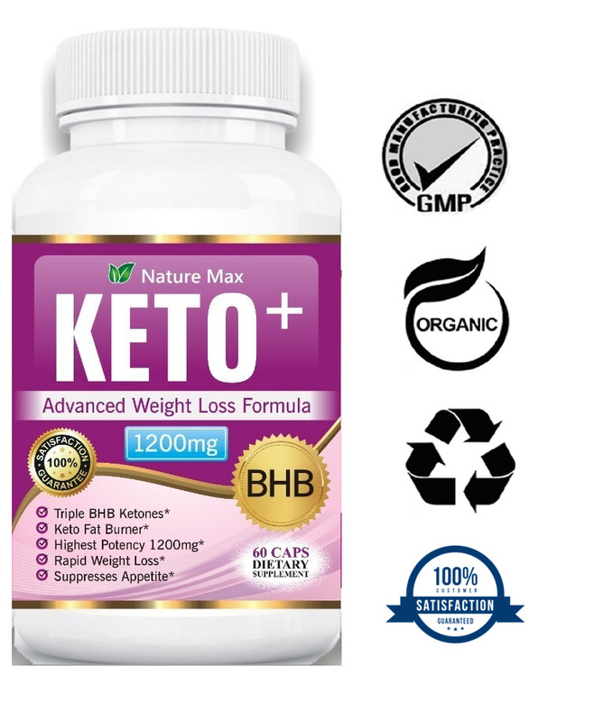 PURE KETO + BHB Weight Loss Slim Pills Fat -1200mg-Supplements CAPSULES gallery