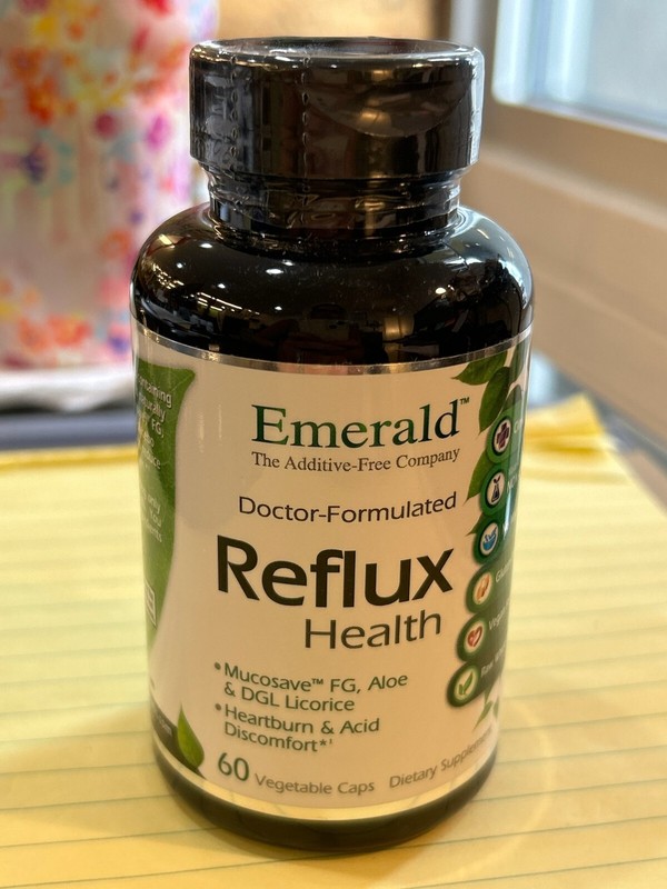 Emerald Labs Reflux Health, 60 Veg Caps