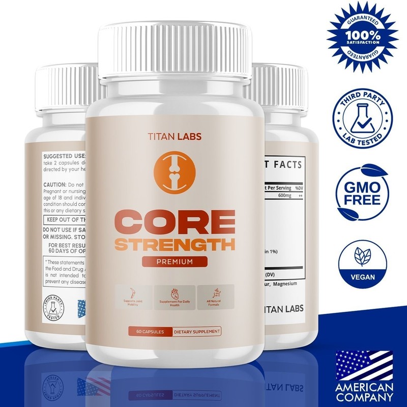 1-3 Pack Core Strength Joint Support Advanced Formula CoreStrength 60 Capsules gallery