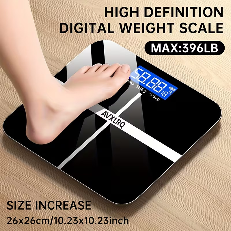 Weight Scale, 396 Pound Electronic Digital Bathroom Scale, High-precision Weight