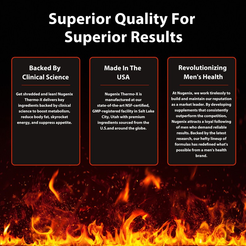 NUGENIX THERMO-X - Metabolic Accelerator, Men's Thermo Fat Burner, Weight Loss gallery