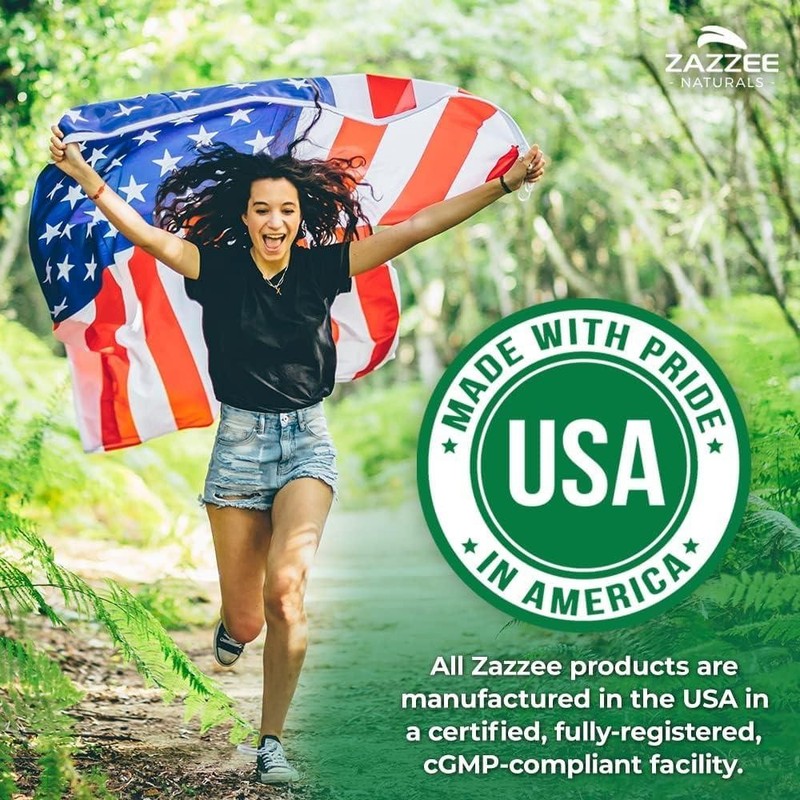 Zazzee Green Tea 20:1 Extract, 6000 mg Strength, 50% EGCG, 240 Capsules, Kosher gallery