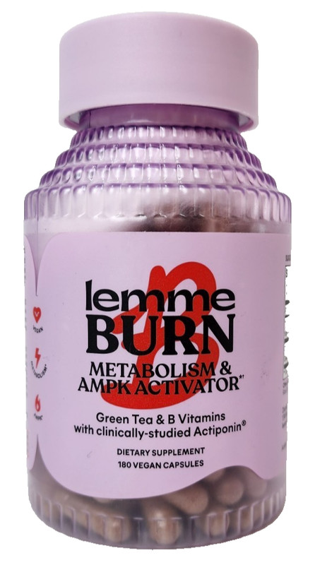 Lemme Burn Capsules - Metabolism & Belly Fat Support - Gynostemma, Green