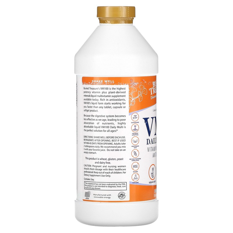 Buried Treasure Liquid Nutrients VM100 Complete 32 fl oz 946 ml Vegetarian , gallery