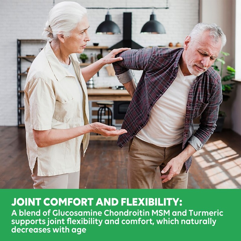 Glucosamine Chondroitin - Turmeric, MSM, Joint Support, Anti-Inflammatory gallery