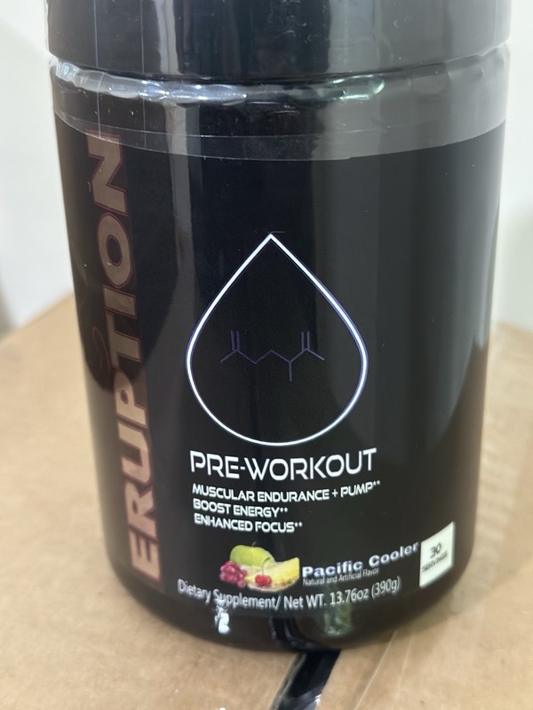 ERUPTION Pre Workout Pacific Cooler