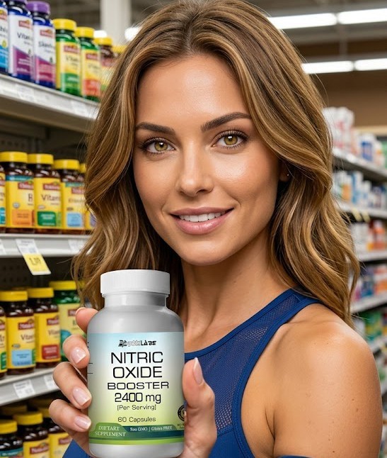 Nitric Oxide Booster Capsules 2400mg Per Serving – No.1.]