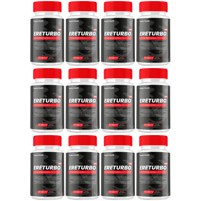 Ereturbo for Men – EreTurbo Male Health Support Formula (12 Bottle)