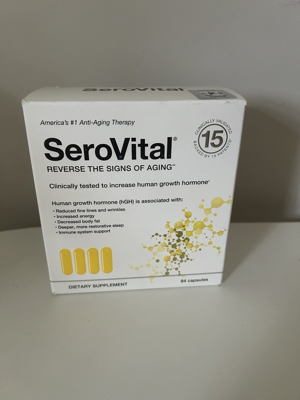 SeroVital Reverse The Signs of Aging Dietary Supplement 84 Capsules Exp 05/27