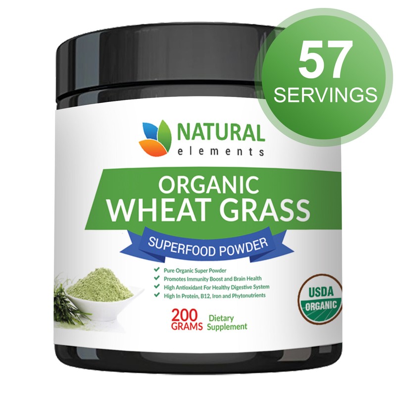 Wheatgrass Powder – USDA Certified Organic Wheat Grass Powder
