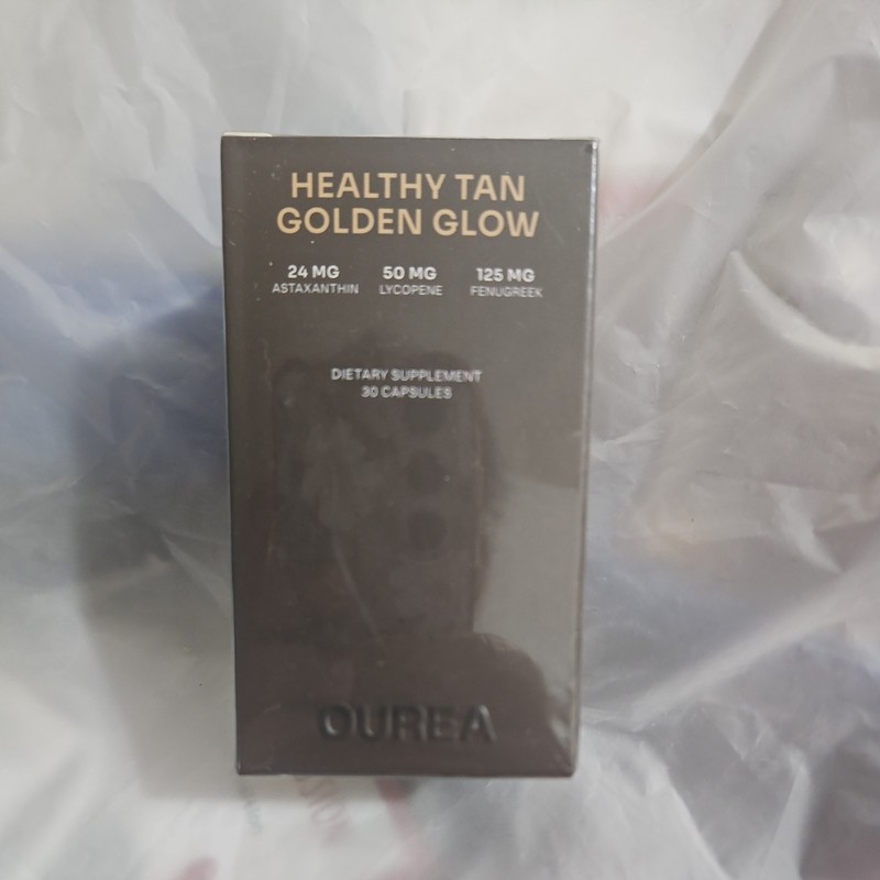 Ourea Healthy Tan Golden Glow - 30 CAPS - EXP : 2027 NEW SEALED