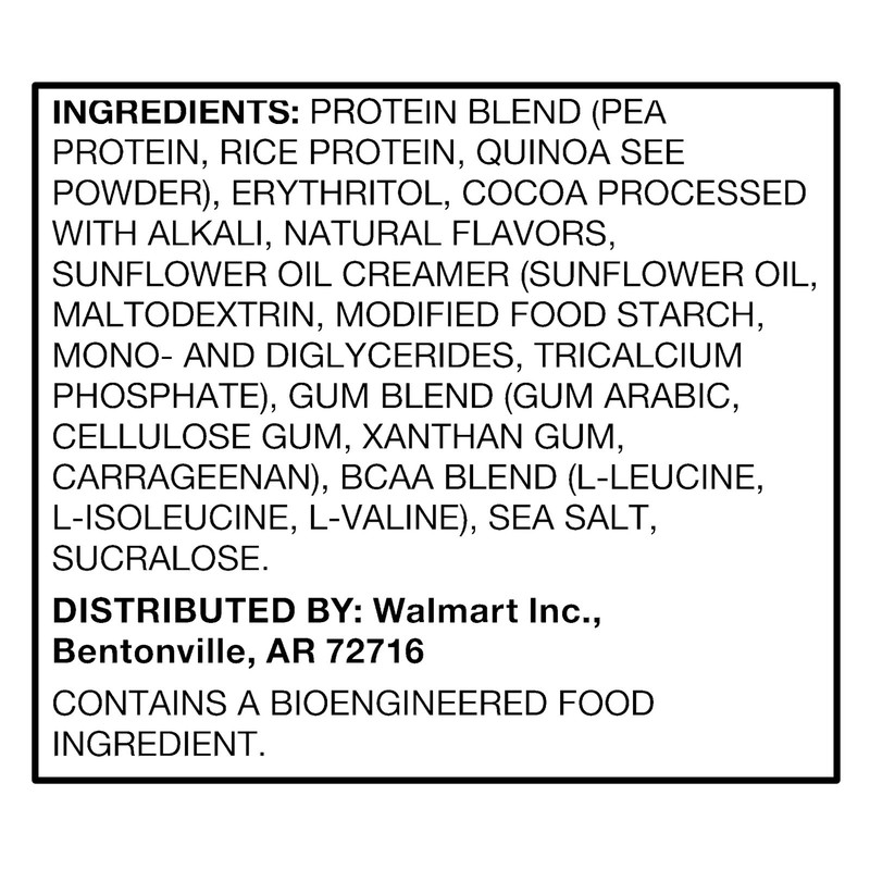 Equate Plant-Based Protein Powder Supplement Rich Chocolate 14.1 oz gallery