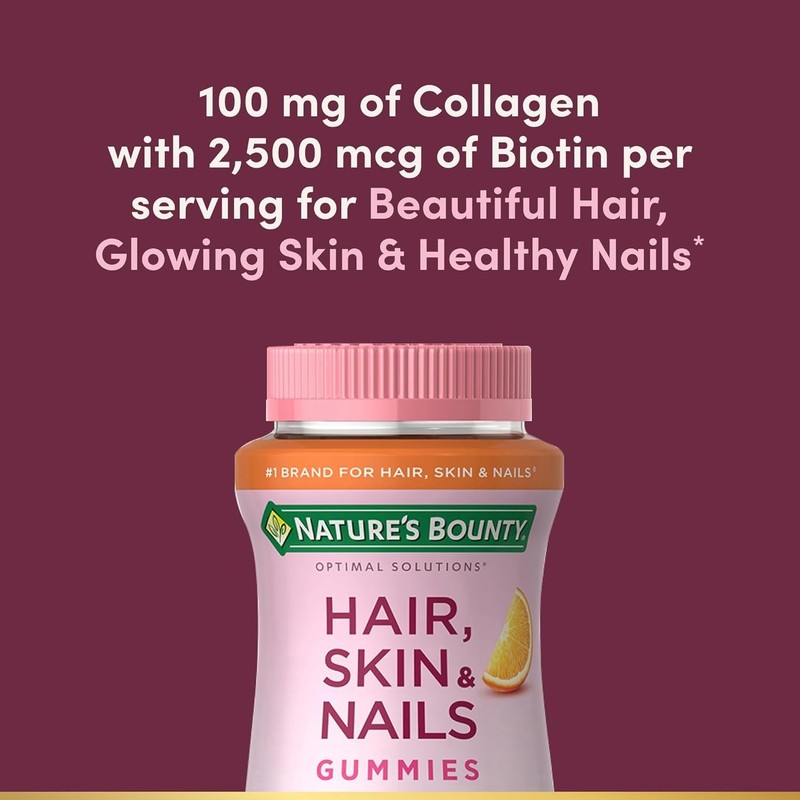 Nature's Bounty Optimal Solutions Citrus-Flavored Gummies, 80 Ct gallery