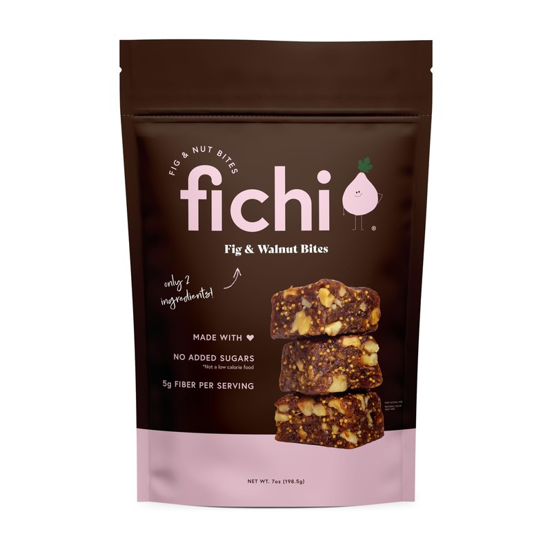Fichi Fig and Nut Bites, a Wholesome Delicious Gluten-Free Pack of 1