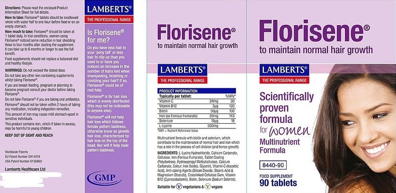 Lamberts Florisene for Women Tablets (270) (3 X 90). BBE 03/2027