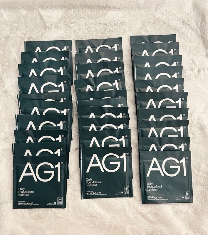 AG1 Daily Foundational Nutrition - Whole Food Dietary Supplement 40 x 12g $73