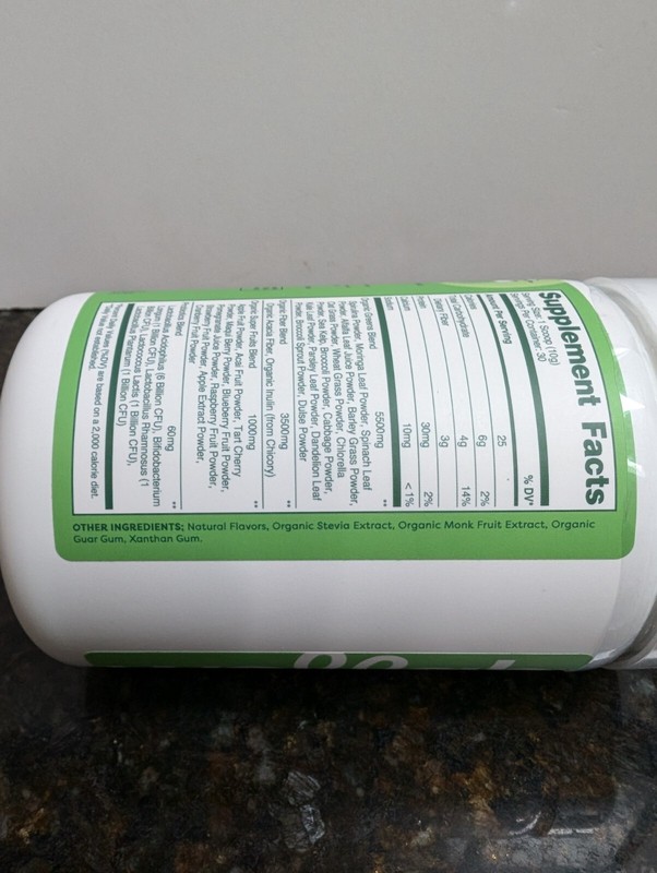 Wellah Leaf, Laugh, Love Daily Greens & Superfoods Powder (Unflavored) 30 Serv. gallery
