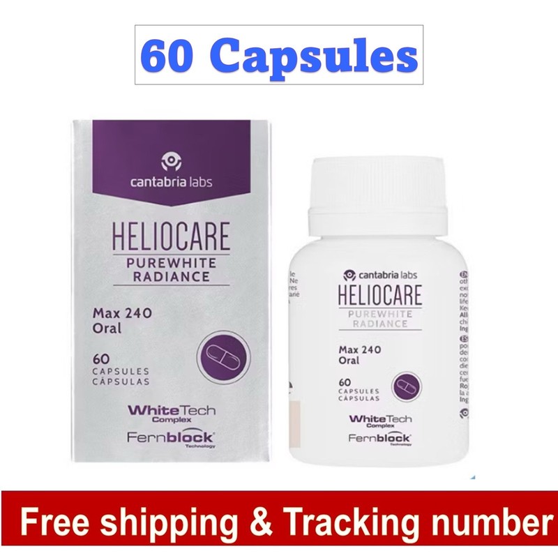 60 Caps HELIOCARE PureWhite Radiance MAX240 Anti Melasma White Skin Radiance