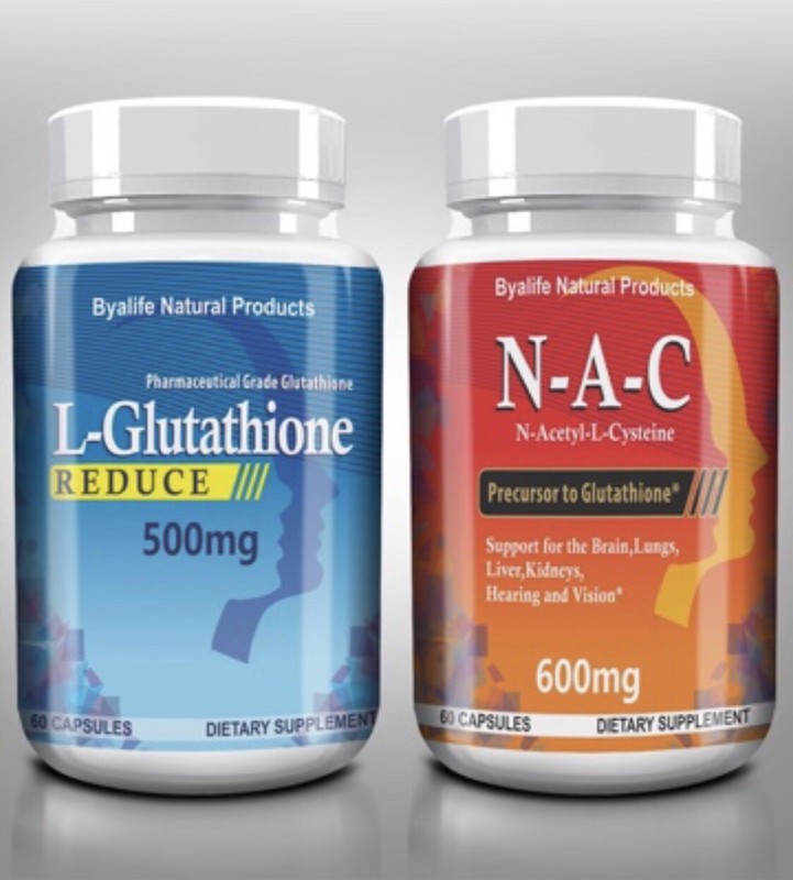 L GLUTATHIONE 500 MG 500 mg + N ACETIL CISTEINA 600 mg IMMUNOLOGIC DUO USA