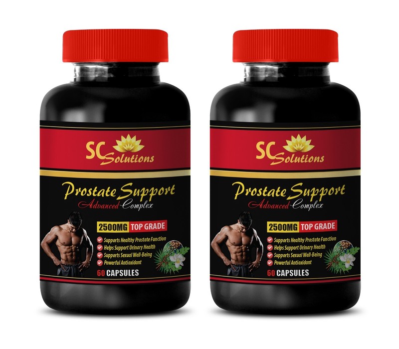 Herbal Adaptogen Support – PROSTATE SUPPORT – Mushroom Saw Palmetto 2 Bottles