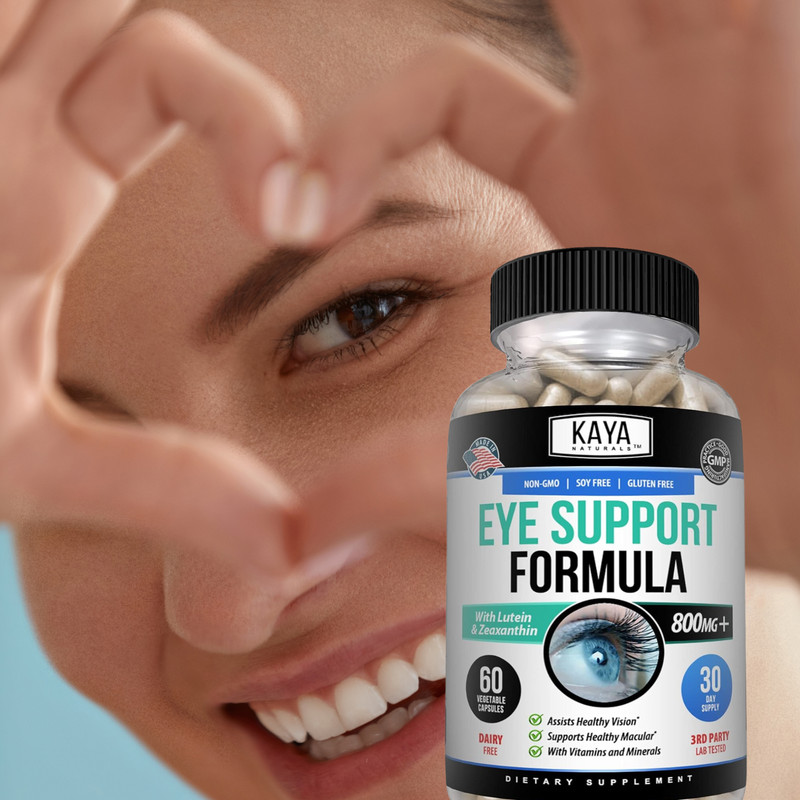 (2 Pack) Eye Health 60 Capsules, Lutein Zeaxanthin, Vision Health, Eye Support gallery