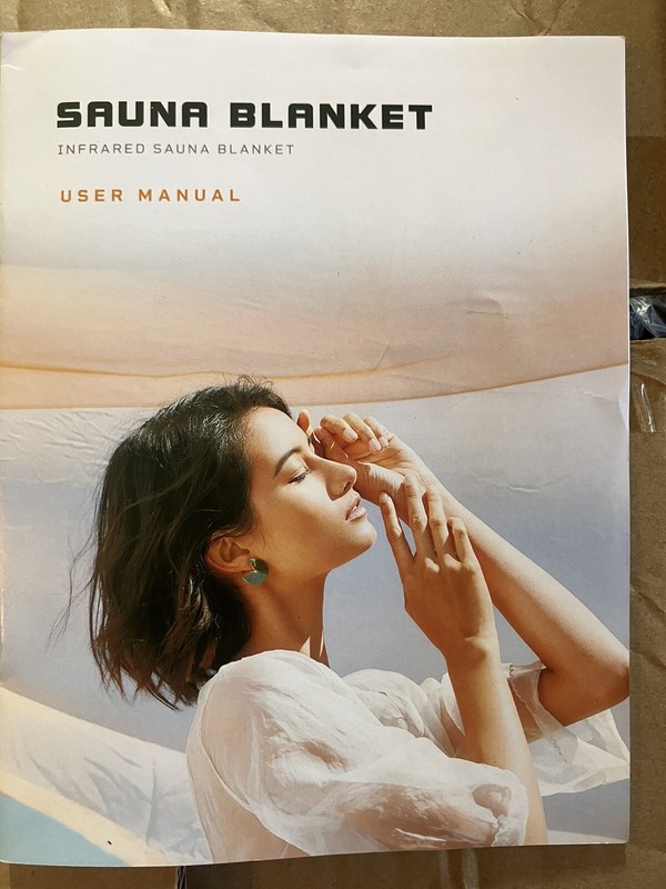 Portable Infrared Sauna Blanket for Detoxification Home Relaxation ~