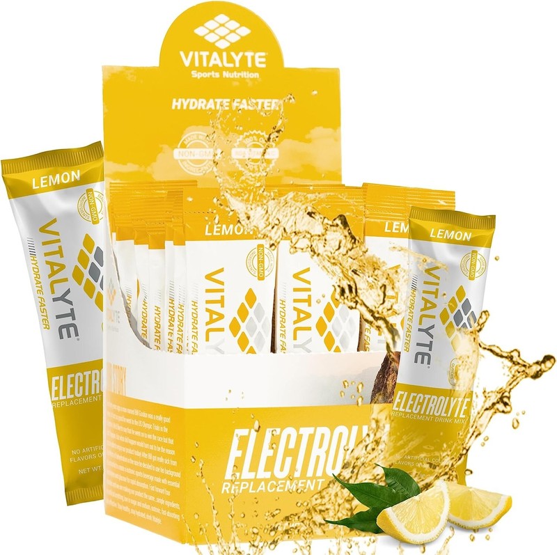 Vitalyte Electrolyte Stick Pack 25 Count Box – Lemon SHIPS FAST!