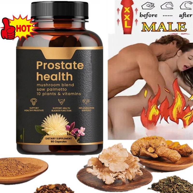 Prostate Health Capsules 90 Capsules Men’s Vitality Natural Body Care Supplement