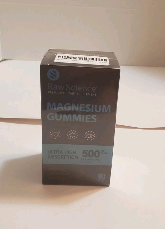 Magnesium Gummies Ultra High Absorption Antistress Nerve Health Cruelty Free