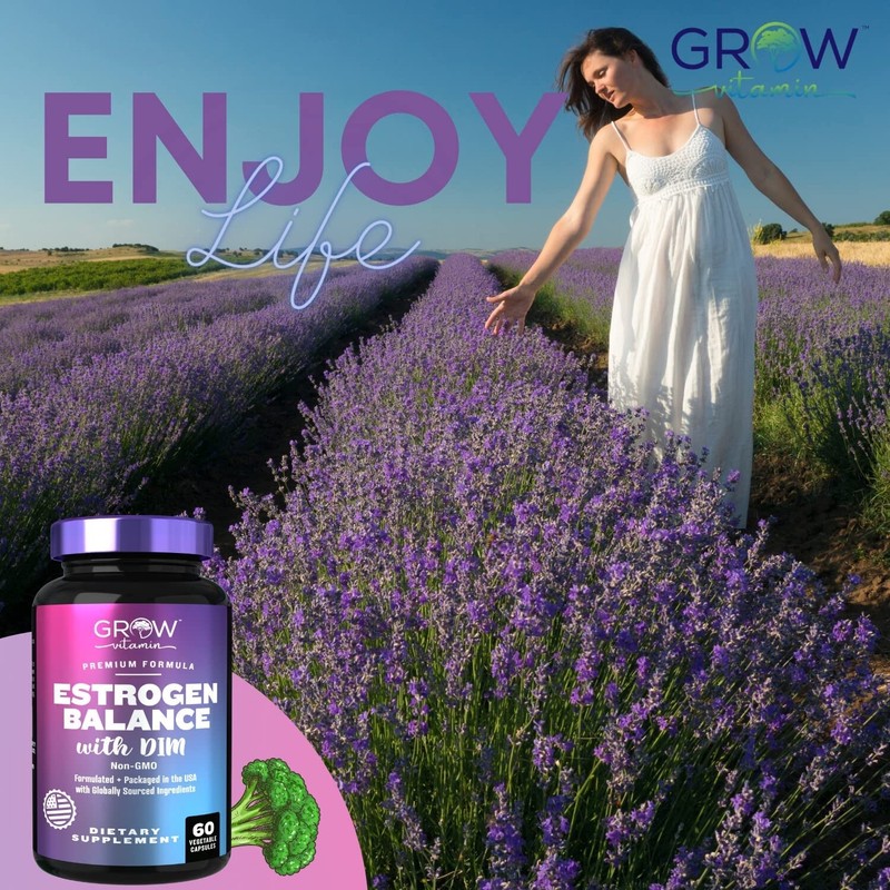 DIM Supplement Plus BioPerine for Menopause, PCOS, Estrogen Metabolism & Balance gallery