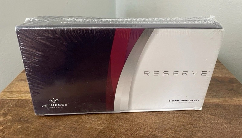 Jeunesse Reserve Resveratrol Antioxidants Fruit Blend Supplement 1 box Exp 2027