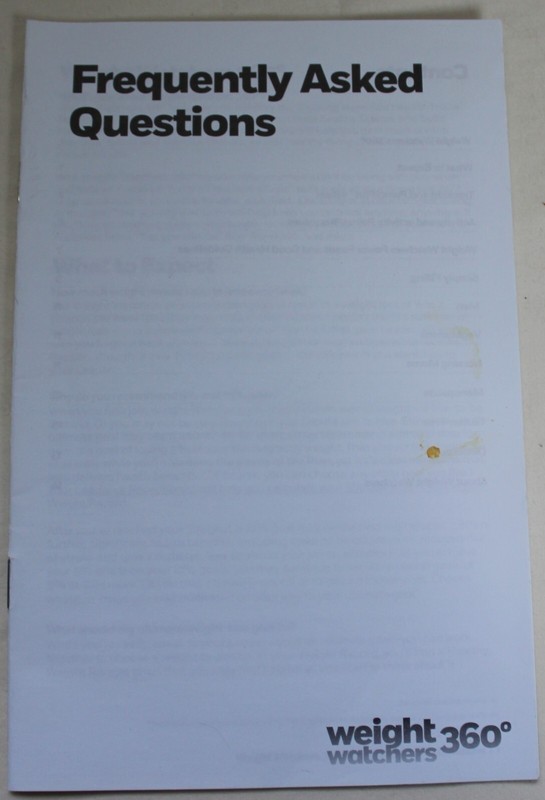 Weight Watchers 360 Bundle Pocket Guide Kit, Weeklies, Points Finder, FAQs gallery