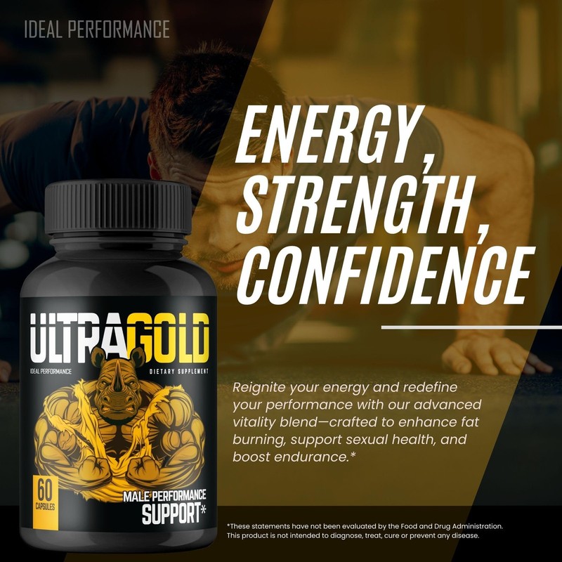 Ultra Gold General Wellness Supplement - 300 Capsules (5 Pack) gallery