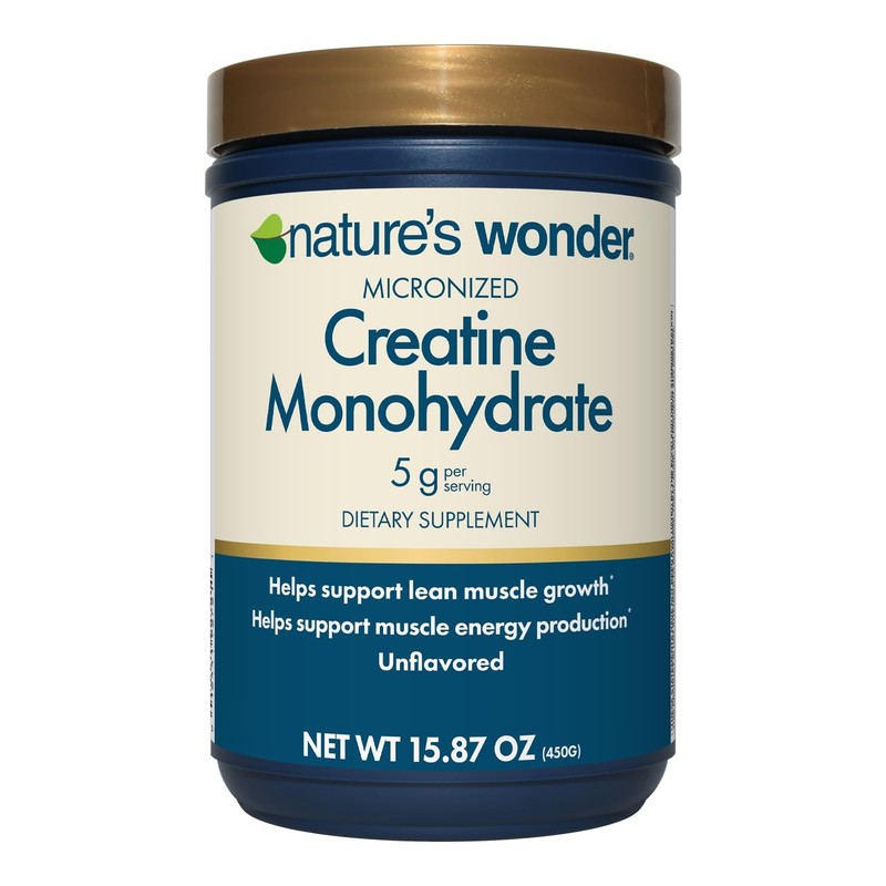 5g Micronized Pure Creatine Monohydrate Powder for Women & Men Supplement