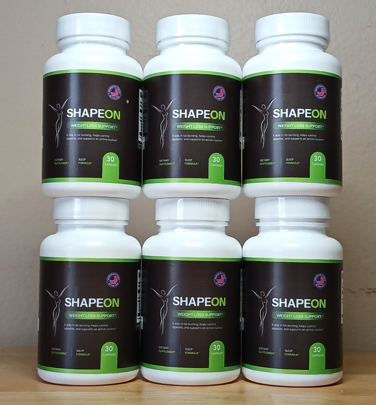 ShapeOn Weight Loss Support Sleep Formula Supplement 6 Bottles 30 Capsules (180)