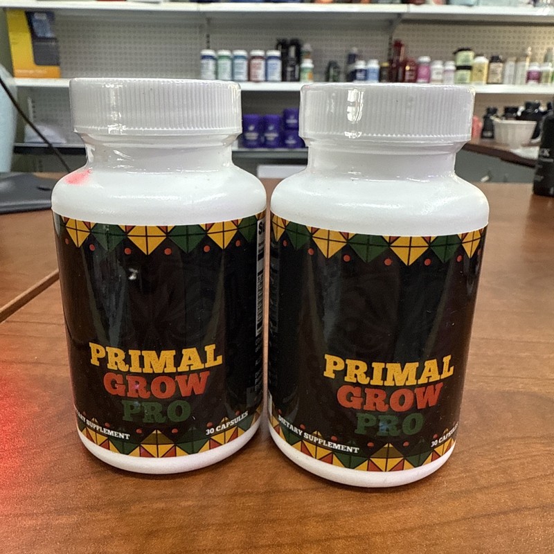 2 Pack Primal Grow Pro Capsules PrimalGrow Pro Max Performance (30 Capsules Each