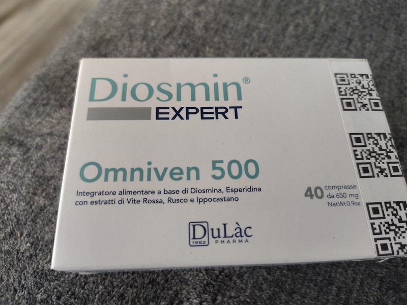 DuLac Pharma Diosmin Expert Omniven 500 Tablets 40 Blood & Circulatory Health