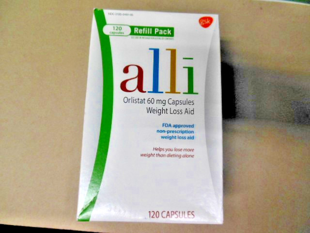 alli diet aid 60 mg Orlistat Weight Loss Aid Diet 120 Capsules EXP10/2027