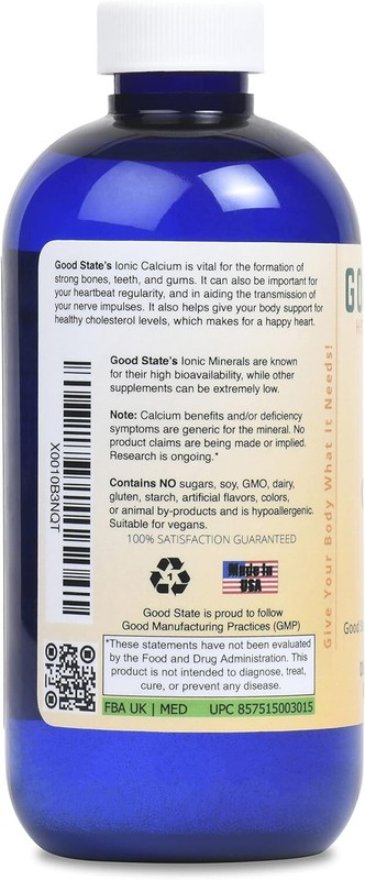 Good State - Liquid Ionic Bioavailable Calcium 144 mg (8 fl oz) gallery