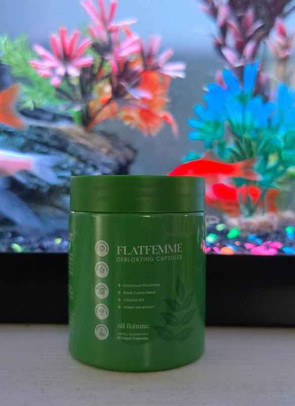 FlatFemme Debloating Capsules – All Femme 60ct Vegan – Bloating Relief &…