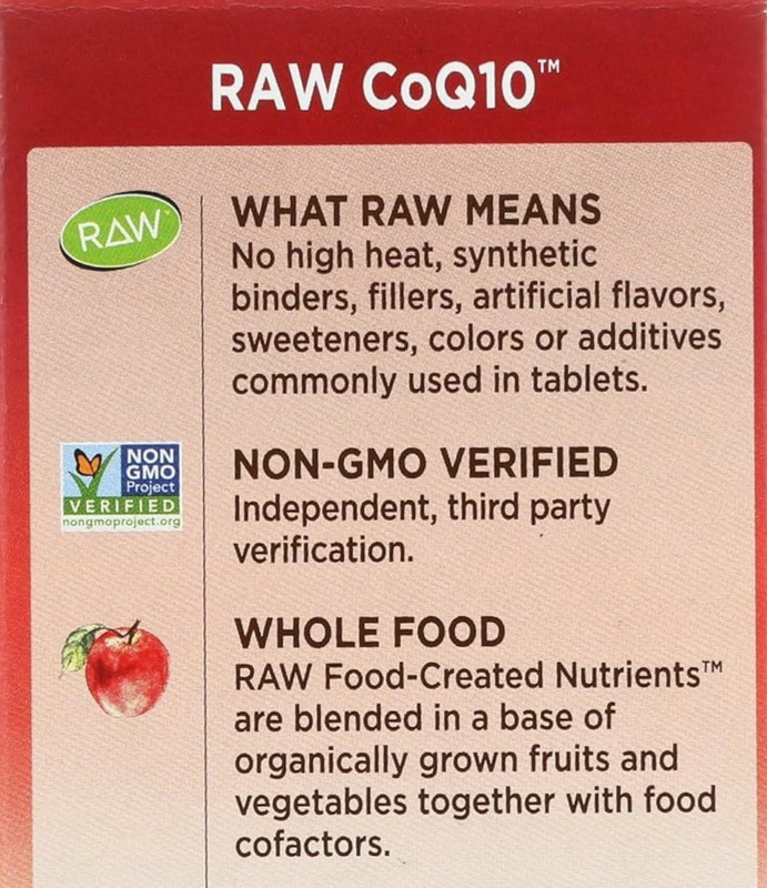 Garden of Life RAW CoQ10 200mg Vegan Capsules 60ct x 2pk Sealed BB 08/2026 gallery