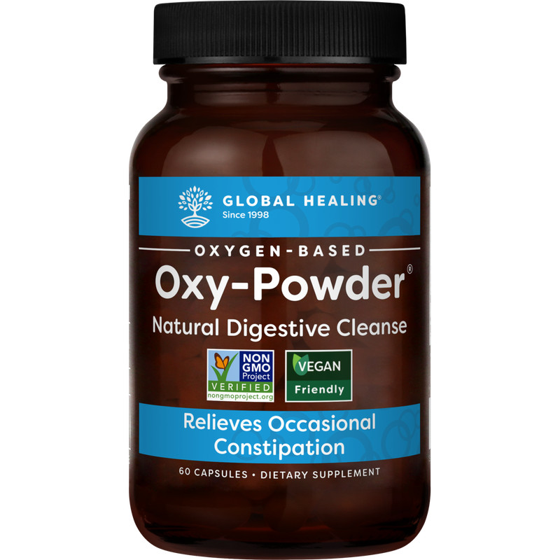 Oxy Powder Colon Cleanse & Natural Detox Pills For Constipation Relief – 60 Ct.