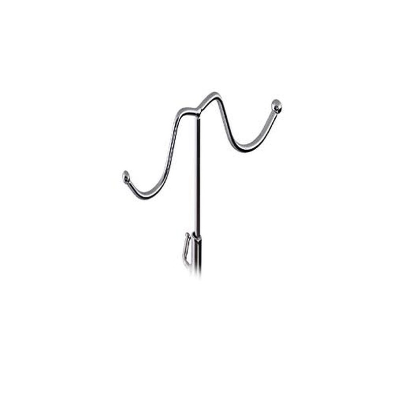 B&NN Metal Chrome Adjustable Double Hook Handbag Purse Display Stand Countert... gallery