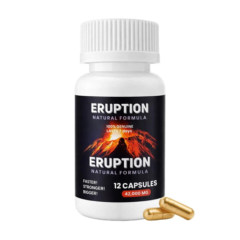 2x ERUPTION - Male Performance Support – Boost Stamina, Size, Stamina & Vitality