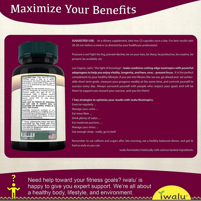 Stress Relief Plus Focus Memory Support | Best Supplement Capsules FREE SHIP gallery