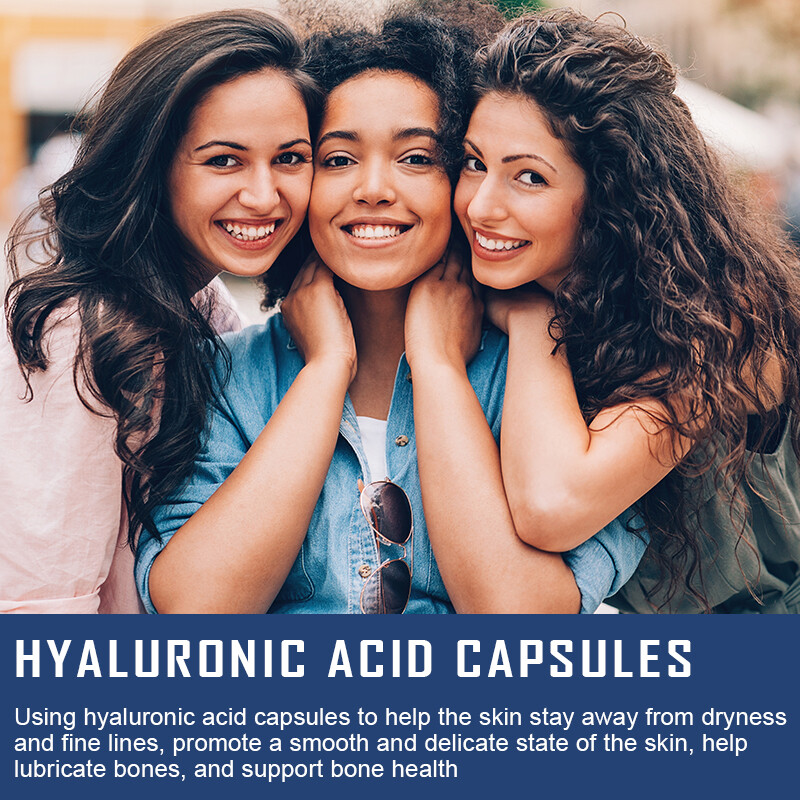 Collagen Hyaluronic Acid Vitamin C Capsules AntiAging Wrinkles Skin Joint Health gallery