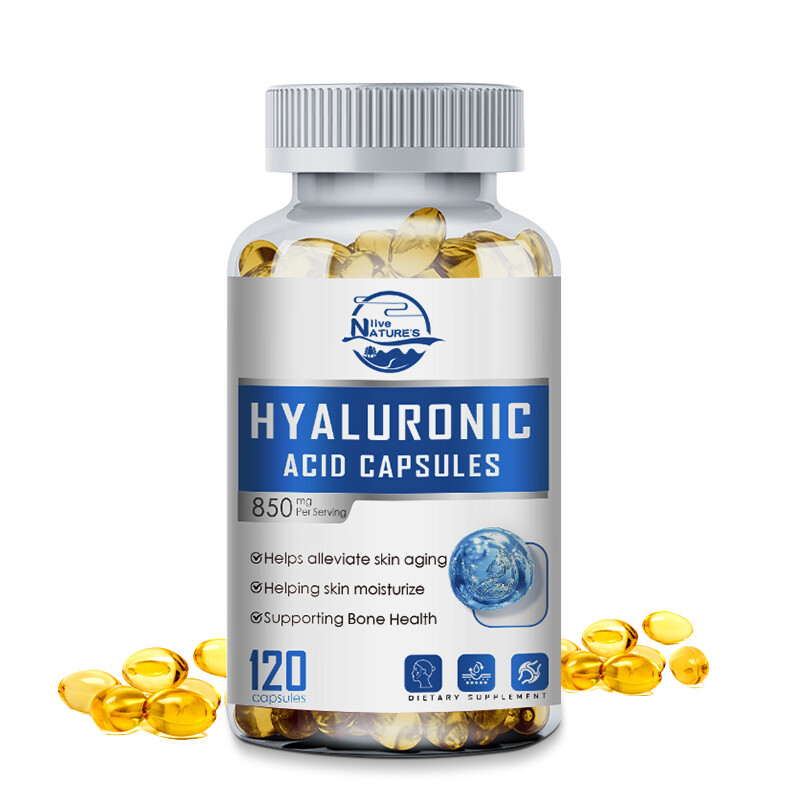 Hyaluronic Acid Anti Aging Hydrating Capsules Wrinkles Fine Lines Joint Health gallery