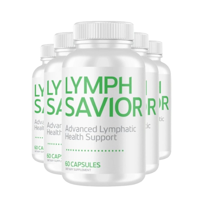 5-Pack Lymph Savior – Advanced Lymphatic Health Support Supplement
